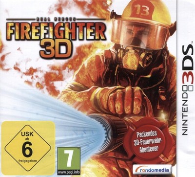 Real Heroes Firefighter 3D / Nintendo 3DS / 2DS * + Handbuch* Top Zustand