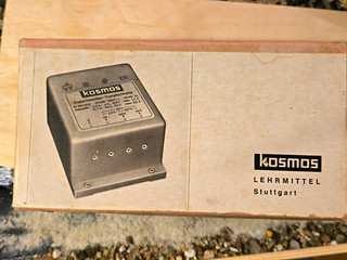 KOSMOS Experimentier Transformator 220V 50/60Hz 12VA 12 1011.5 Vintage