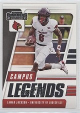 2021 Panini Contenders Draft Picks Campus Legends Lamar Jackson #17 15wb