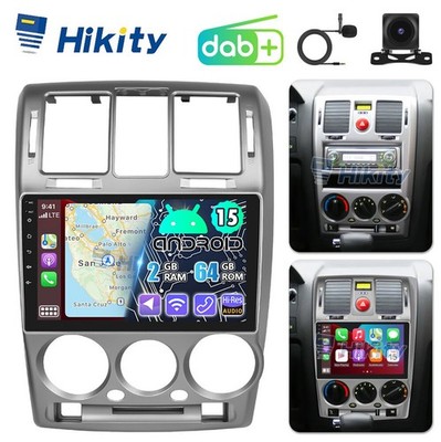 9'' DAB+ CarPlay Android15 Autoradio GPS Navi WIFI RDS BT DSP Für Hyundai Getz TB