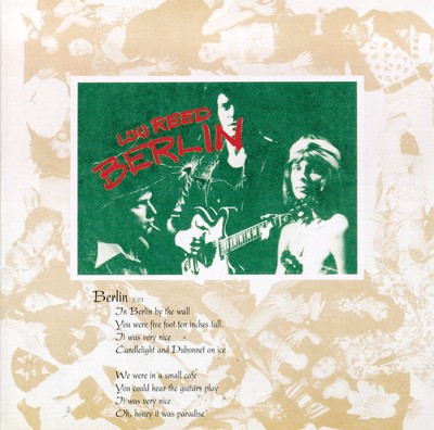 Lou Reed Berlin (Vinyl) 12'' Album