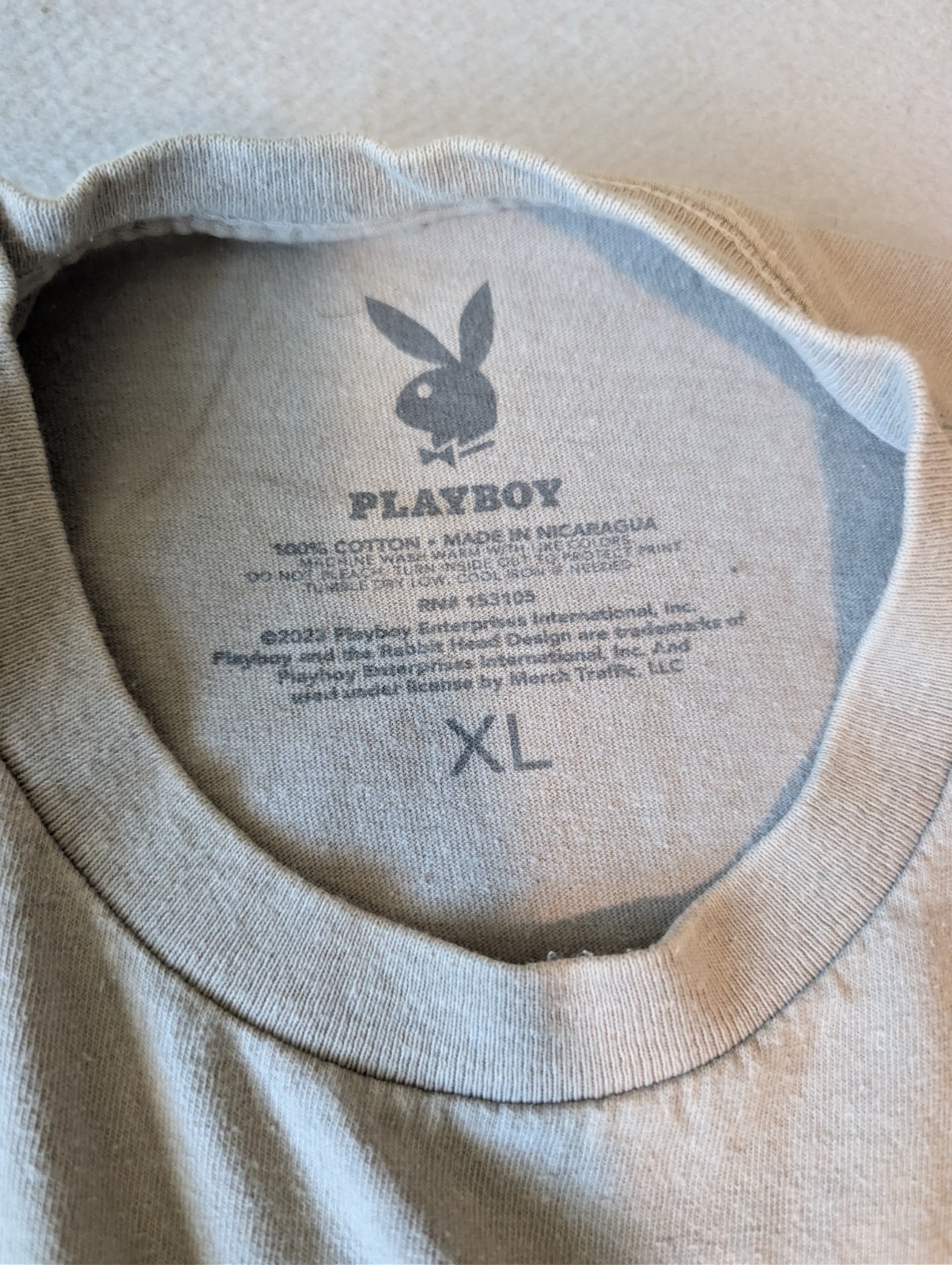 Playboy January 1986 Andy Warhol Pop Art  Tan Purple Distressed Cut Crop Top Tee image 8