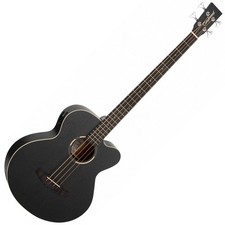 Tanglewood Black Bird Electro-Acoustic Bass Guitar - TWBBAB