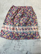 Seminole Native American Indian Patchwork Skirt Girls Vintage Hand Made