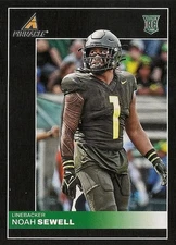 2023 Panini Chronicles Draft Picks Pinnacle #21 Noah Sewell RC Oregon Ducks