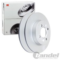 2X NK Bremsscheiben 265Mm Voll Hinten Passend FÜR Renault Laguna Safrane |