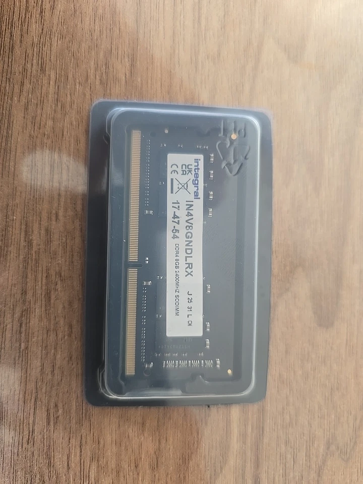 8GB Integral IN4V8GNDLRX Laptop RAM Memory Module DDR4 2400MHz - Image 2 of 2