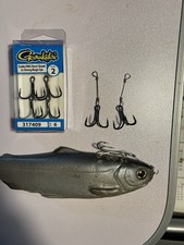 WCZ Tyrant 8 Top Hook Rig (2 Pack) Size 2 Short Shank Gamakatsu 2X Trebles 