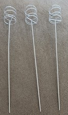 Lot de 3 porte-boissons VINTAGE PARTY OUTDOOR acier métal jalonné au sol années 50