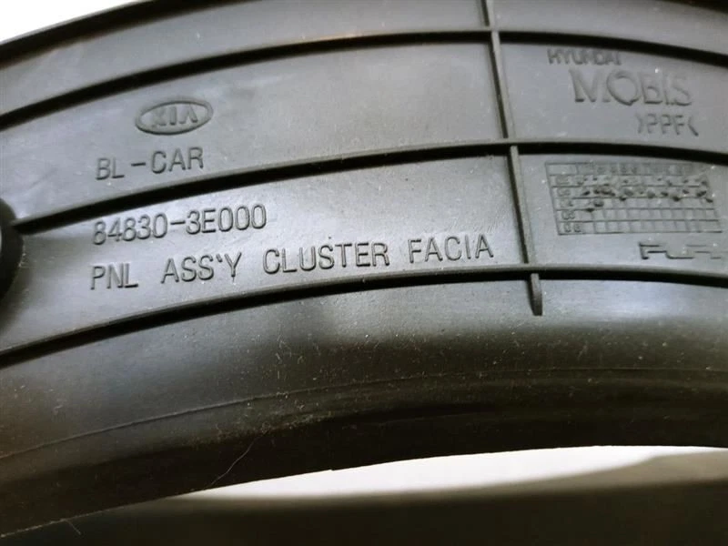 KIA SORENTO LX 2002-2006 velocímetro embellecedor bisel embellecedor oem 84830-3e000 Foto 3 de 4