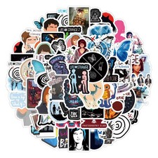 65pcs Life is Strange Stickers  Graffiti Waterproof Vinyl for Birthday Grey
