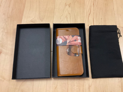 New Blackbrook Mason Leather Snap On Case for Apple iPhone 14 Pro Max
