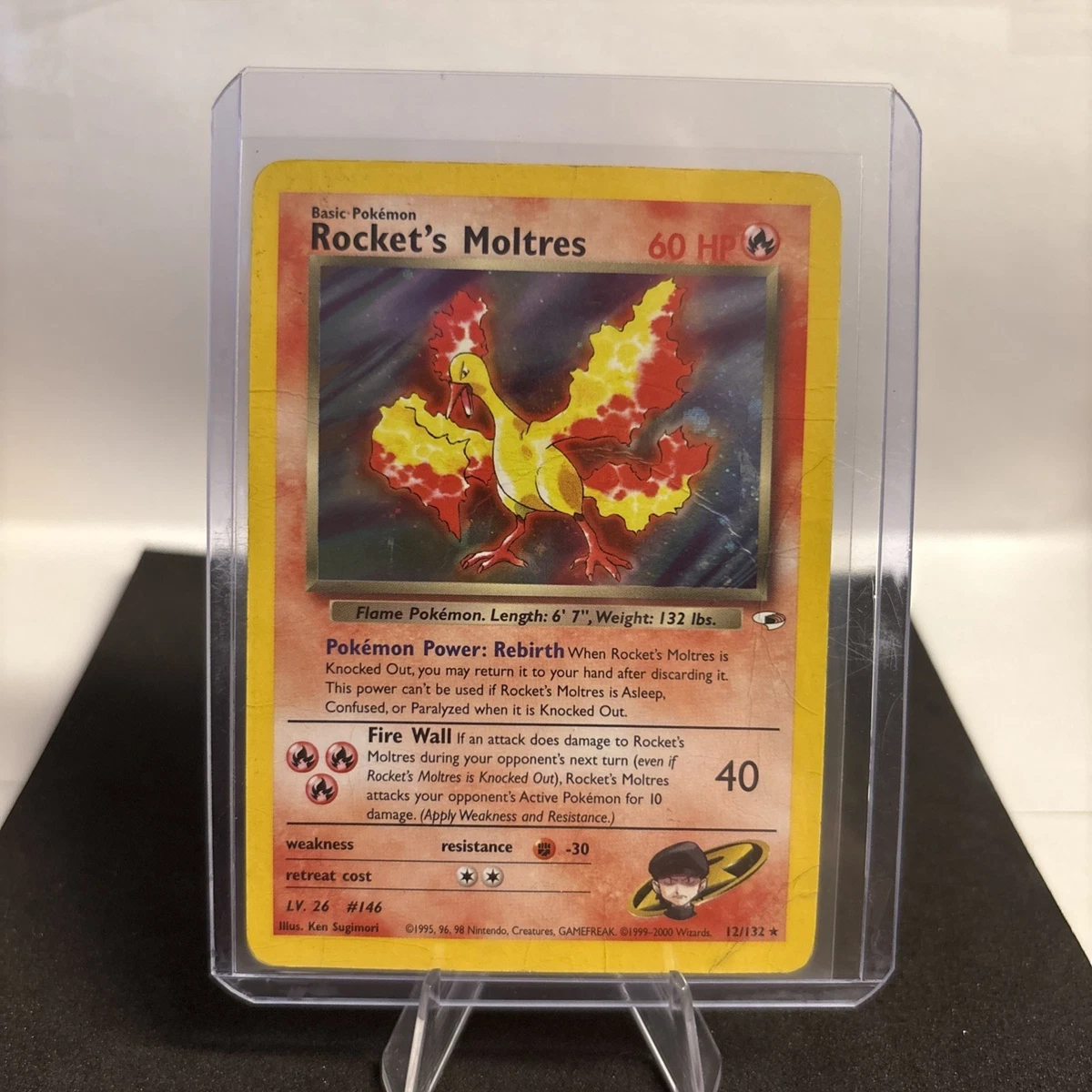 Rocket's Moltres 012/132 Gym Heroes for sale | eBay