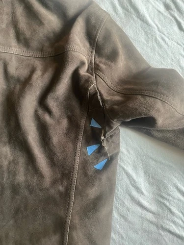 Reiss Jagger Goat Suede Jacket Men's size XS - read description image 18