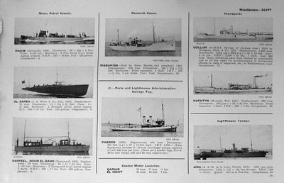 Alter Vintage Druck 1936-54 Schiffe Pharos Sollum Darfeel Finnland Marine Flaggen 20.