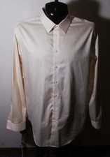 CALVIN KLEIN Pink "Slim Tall" Long Sleeve Dress Shirt Men's Size 18/36-37