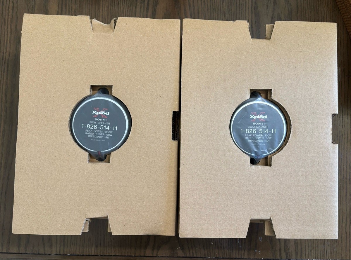 2 Sony Xplod 1-826-514-11 6