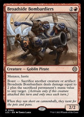 Broadside Bombardiers 86 R Normal LCC MTG NM