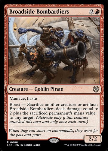 Broadside Bombardiers 86 R Normal LCC MTG NM