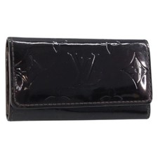 LOUIS VUITTON Vernis Multicles 4 Key Case Amarrant M93517 LV Auth BA11523