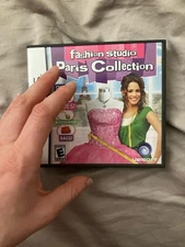 Nintendo DS Fashion Studio Paris Collection Case And Manual Only No Game