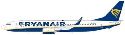 JC Wings Boeing 737-800 Ryanair EI-GXN im Maßstab 1:200 mit Ständer