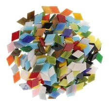 Lot Colorful Glass Mosaic Tile For Mosaic Making diy Craft