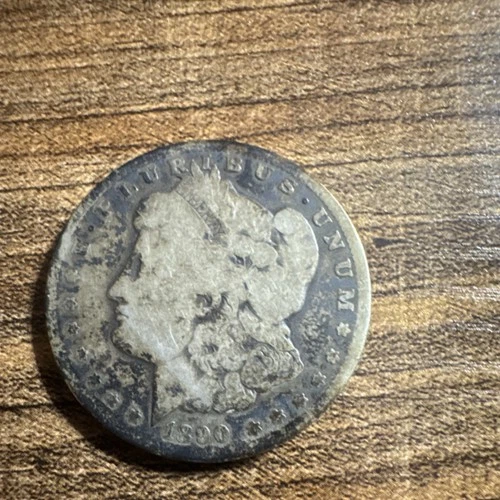 Morgan Silver Dollar 1890 New Orleans Mint Circulated $1 Coin 0.9 Fine Silver