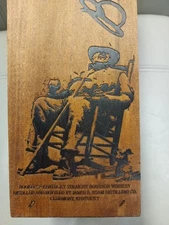 Booker's Uncut & Unfiltered Small Batch Kentucky Bourbon Whiskey Wooden Box