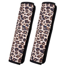 Non-Scivolo Neoprene Colorato Leopardo Motivo Auto Sicurezza Coperture