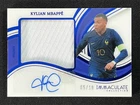 2023-24 Immaculate Collection Kylian Mbappe Blue Premium Swatch Auto Patch /10