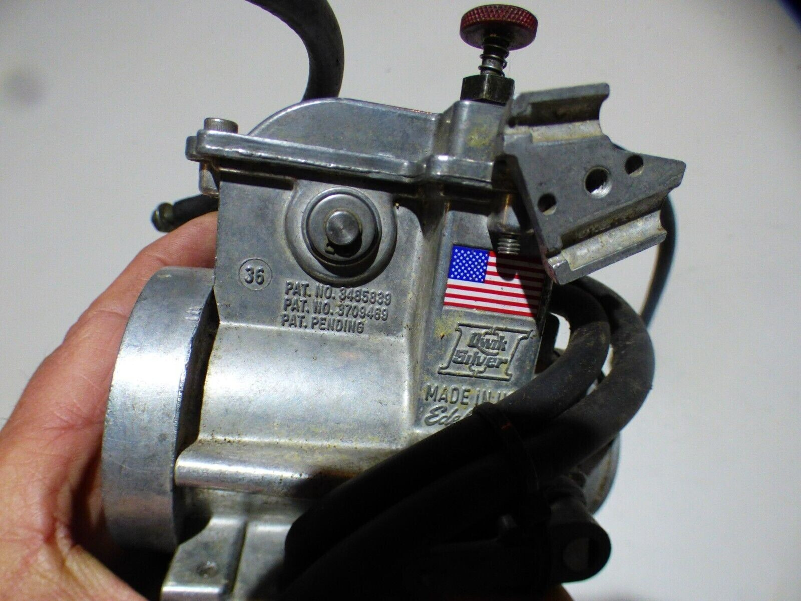 GENUINE 36MM EDELBROCK QUICKSILVER CARBURETTOR FOR HUSABERG 600 AND