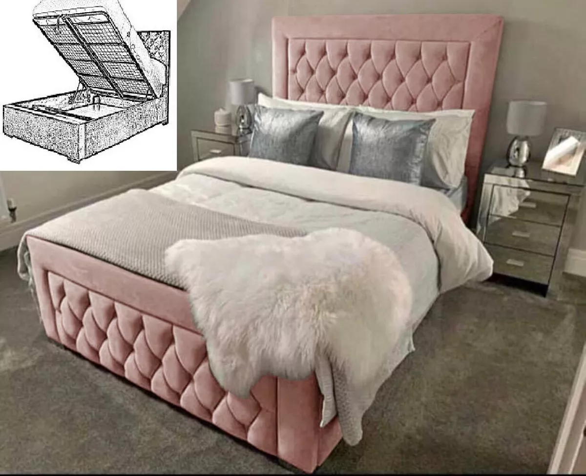 Double ottoman bed ebay deals