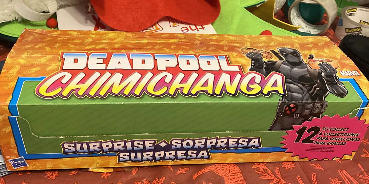 Deadpool Chimichanga Surprise Figures Order 2 Case