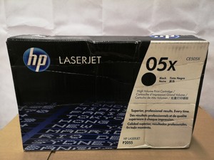 Genuino Original HP 05x Ce505x Cartucho de tóner (caja de daño) | eBay