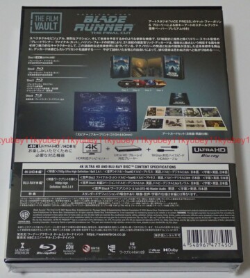 New Blade Runner The Film Vault collection 4K ULTRA HD+Blu