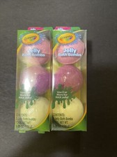 Lot of 2 Crayola Jelly Bath Bomb 3Pack