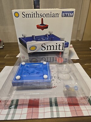 Smithsonian Science Activities Magna Gyroscope Blue New Open Box
