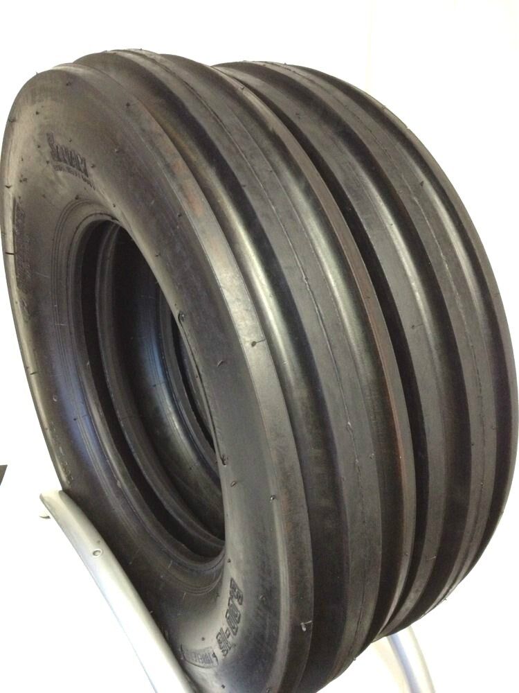 70% OFF Outlet TWO 600-16 TRACTOR TIRES THREE RIB 2021 spring and summer new TUBES 6.00 F2 TRI 16 W
