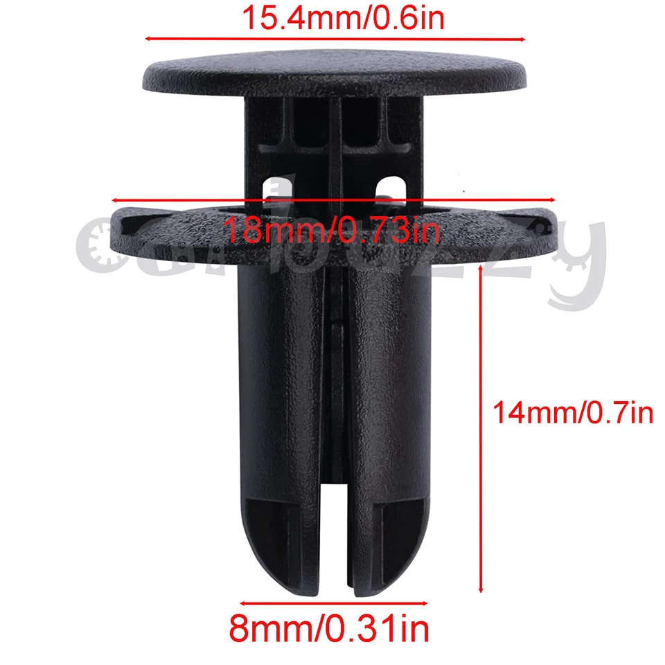 Kit de 30 clips de retención de revestimiento de guardabarros para Hyundai y Kia parte #: 86595-2T500 Foto 3 de 4