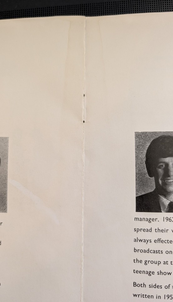 THE BEATLES UK Tour CONCERT PROGRAM 1963, WHEN THEY WERE THE OPENING