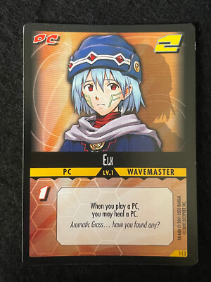 .Hack Enemy Contagion Trading Card Game (TCG) Single Elk #1C2