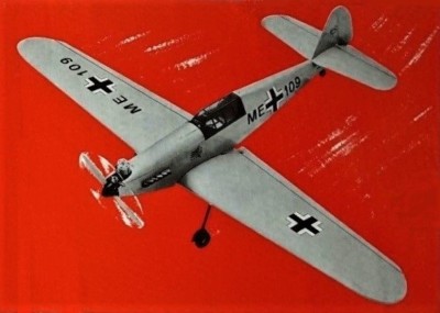 Bauplan & Anleitung für die Engel ME 109 (Konstruktion Ing. Dieter Schlüter) 