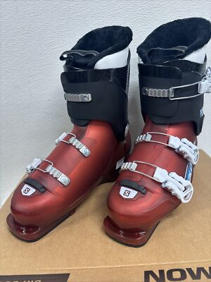 Salomon Kids T3 RT Ski Boots Size MP 26/26.5 #5n | eBay