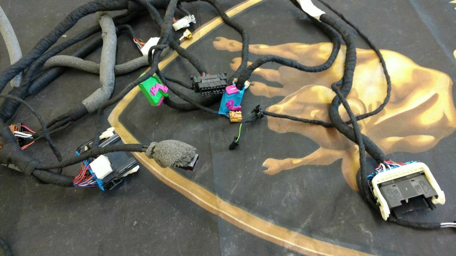 LAMBORGHINI GALLARDO INSTRUMENT PANEL DASH WIRING HARNESS OEM 401971315C