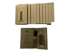 HUGO BOSS for MEN  LOT OF 10 TRAVEL SIZE 0.04 SPRAYs  eau de parfum