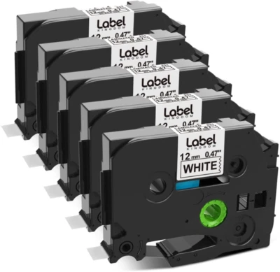 LABEL KINGDOM Labelkingdom Aze-231 Label Maker Tape Replace for Brother P Touch Tze 231 TZ-231