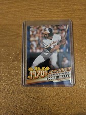 2020 TOPPS SERIES 2 BASEBALL BLUE DECADES' BEST #DB-31 EDDIE MURRAY NM/M