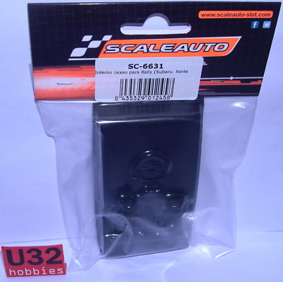 Slot Car scaleauto SC-6631 Inner Alig. Subaru WRC -from de Tomaso Pantera Lexan