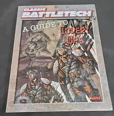 Classic Battletech A Guide to Covert Ops - Fanpro